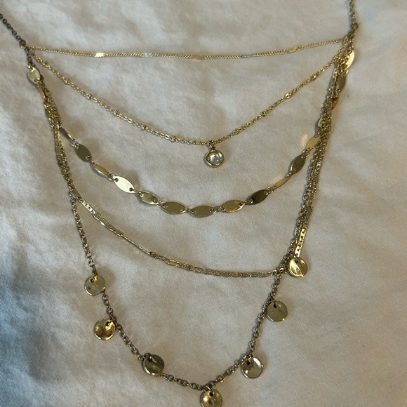 Lilly Pulitzer gold layered necklace - Picture 4 of 4